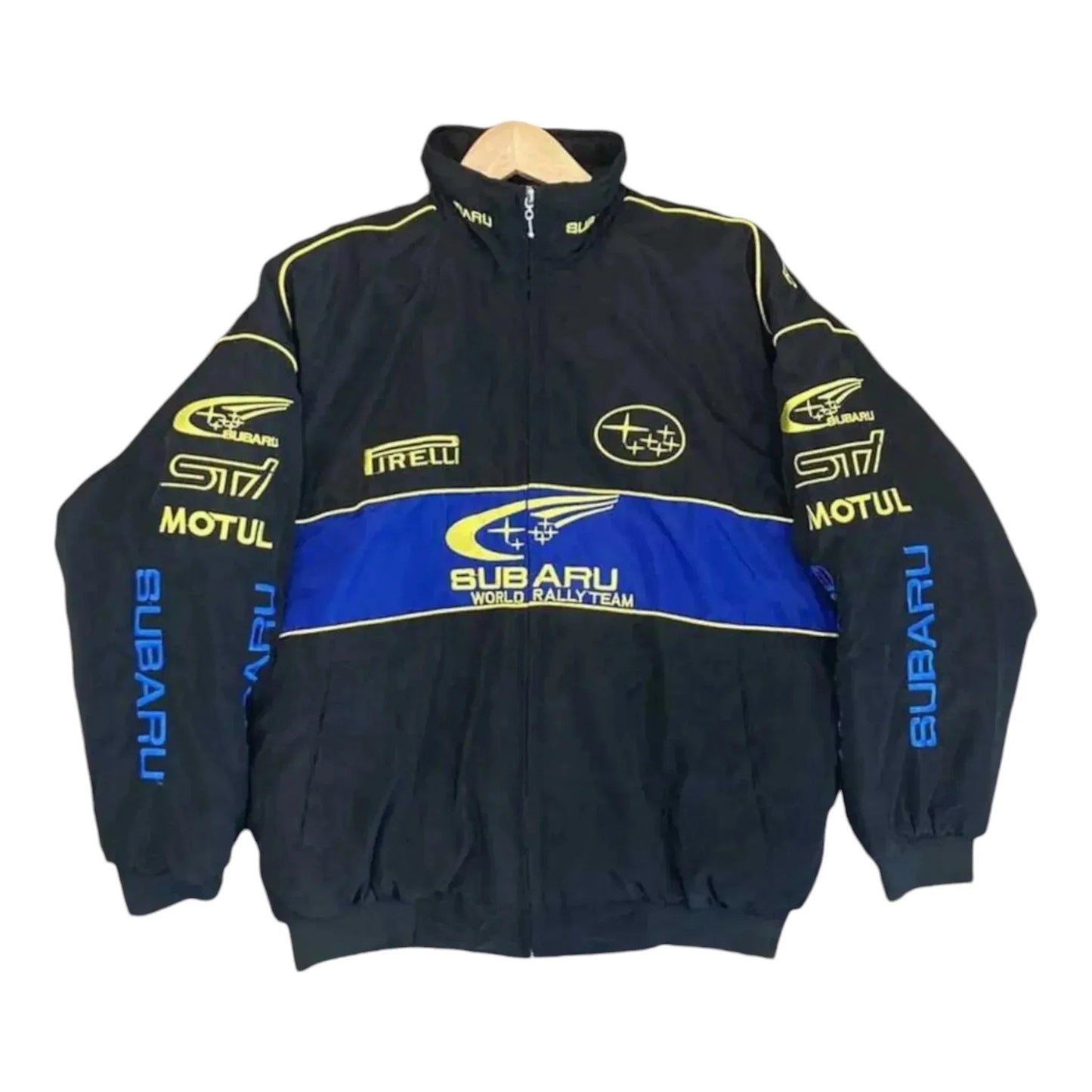 Subaru Racing Vintage Zip Up Unisex Jacket