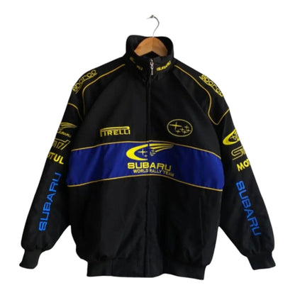 Subaru Rally Vintage Black Jacket
