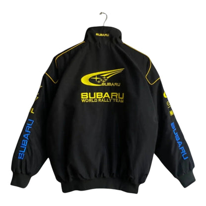 Subaru Rally Vintage Black Jacket