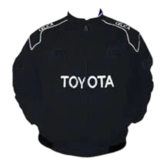 Toyota Celica Racing Jacket Black - F1 Vintage Racewear