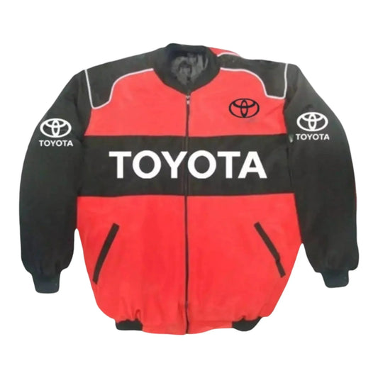 Toyota Embroidered Vintage Racing Jacket - F1 Vintage Racewear