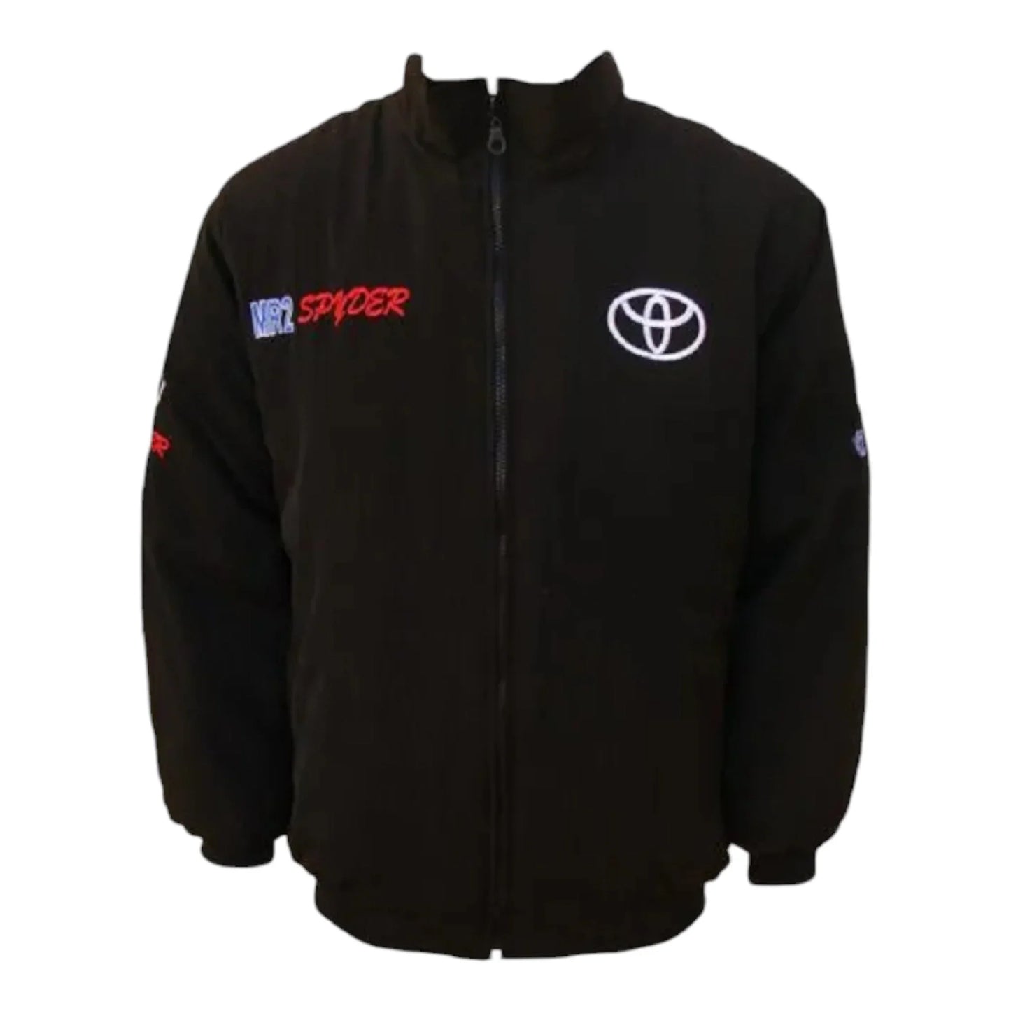 Toyota MR2 Spyder Racing Jacket Black - F1 Vintage Racewear
