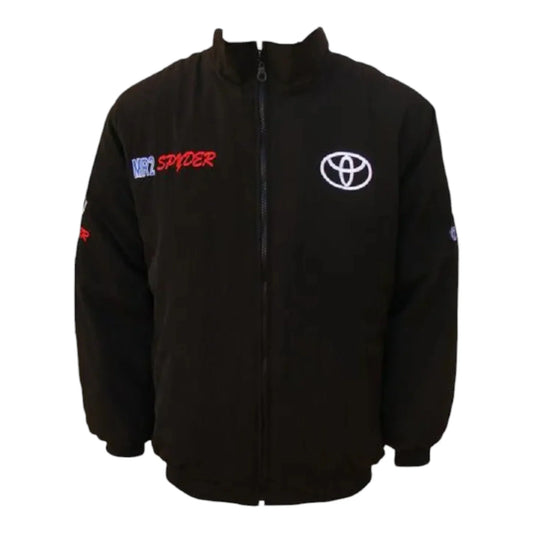 Toyota MR2 Spyder Racing Jacket Black - F1 Vintage Racewear