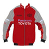 Toyota Panasonic Racing Jacket Red and Gray - Vintage F1 Racewear