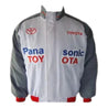 Toyota Panasonic Racing Jacket White and Gray - Vintage F1 Racewear