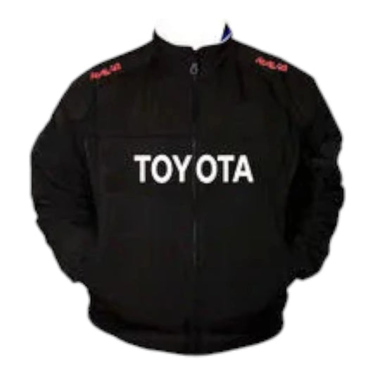 Toyota RAV4 Racing Jacket Black - F1 Vintage Racewear