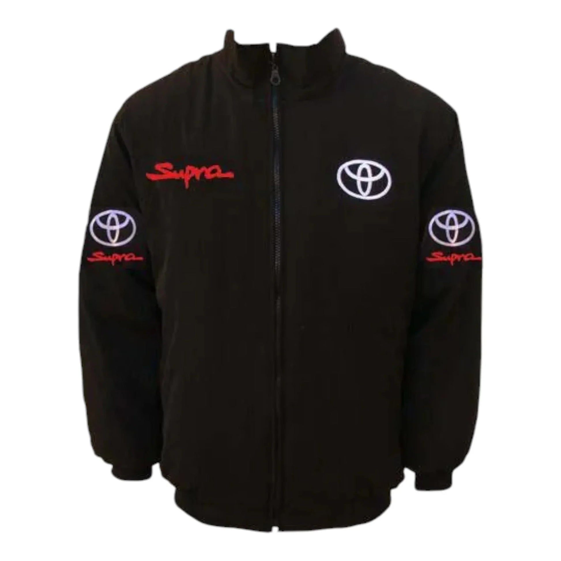 Toyota Supra Racing Jacket Black - F1 Vintage Racewear