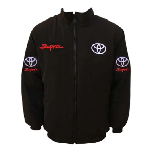 Toyota Supra Racing Jacket Black - F1 Vintage Racewear