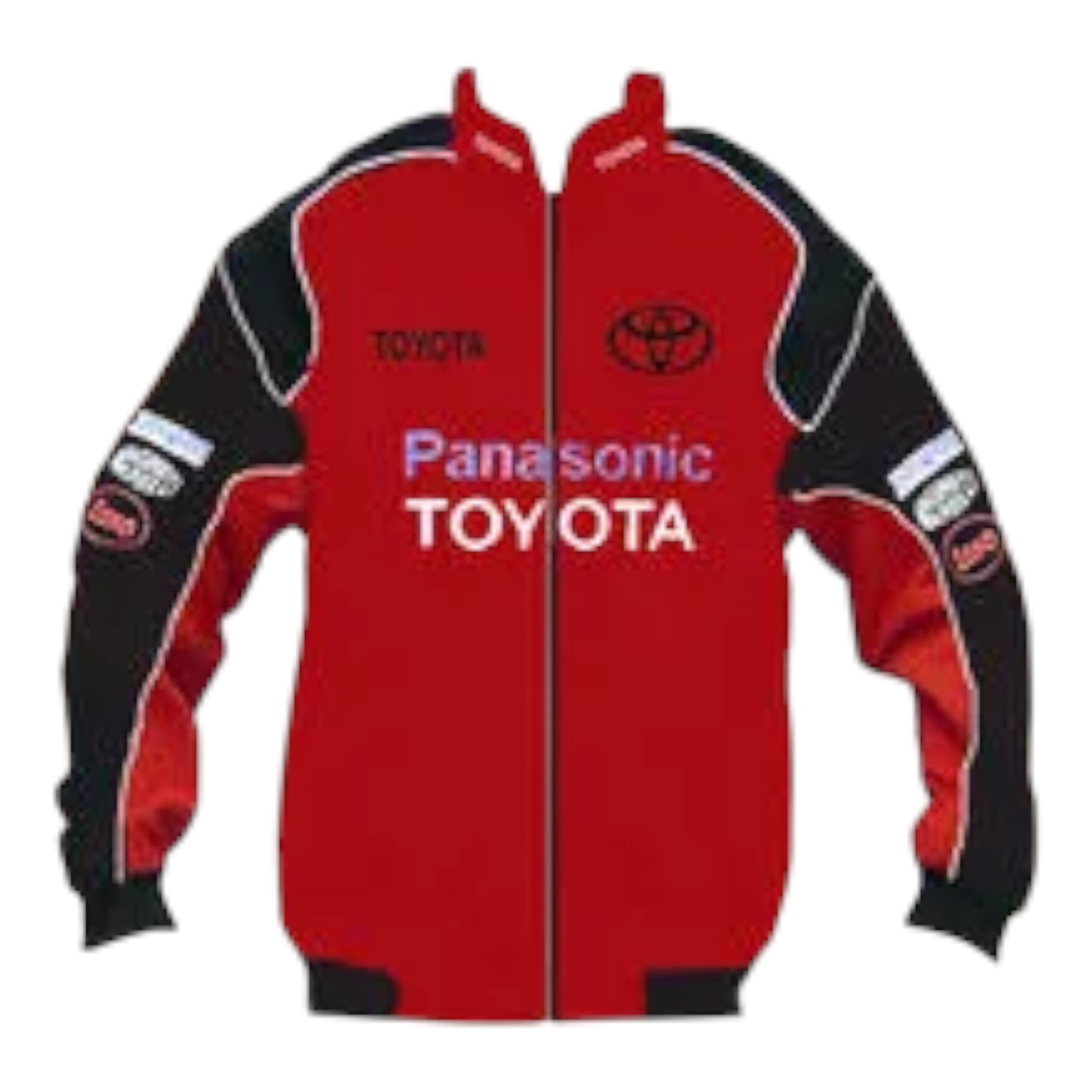 Toyota Panasonic Racing Jacket Red and Black - Vintage F1 Racewear