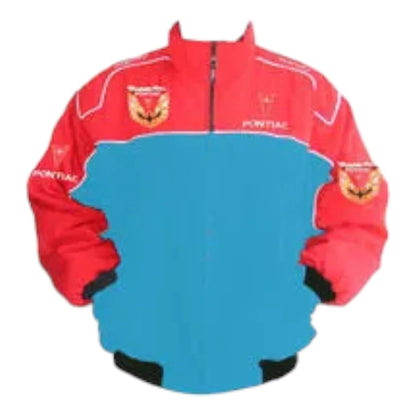 Trans Am Pontiac Racing Jacket Light Blue, Red