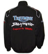 Triumph Daytona Motorcycle Jacket Black - F1 Vintage Racewear