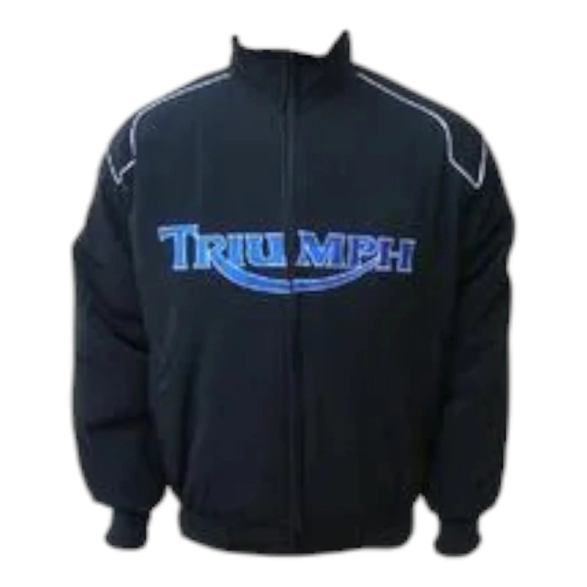Triumph Motorcycle Jacket Black - F1 Vintage Racewear