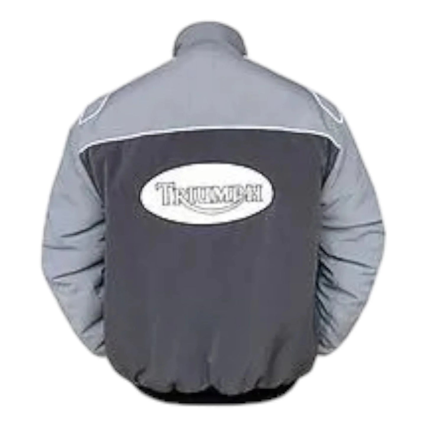 Triumph Motorcycle Jacket Gray - F1 Vintage Racewear