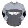 Triumph Motorcycle Jacket Gray - Vintage F1 Racewear