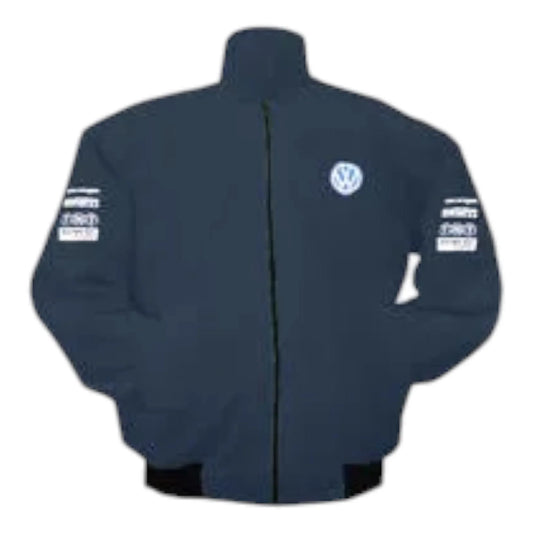 VW Volkswagen TNT Racing Jacket Dark Blue - F1 Vintage Racewear