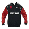 VW Volkswagen GTI Racing Jacket Black and Red - Vintage F1 Racewear