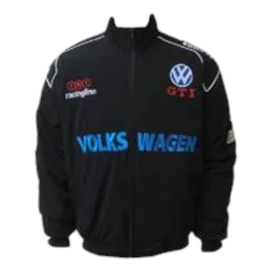 VW Volkswagen GTI TNT Racingline Racing Jacket Black - F1 Vintage Racewear