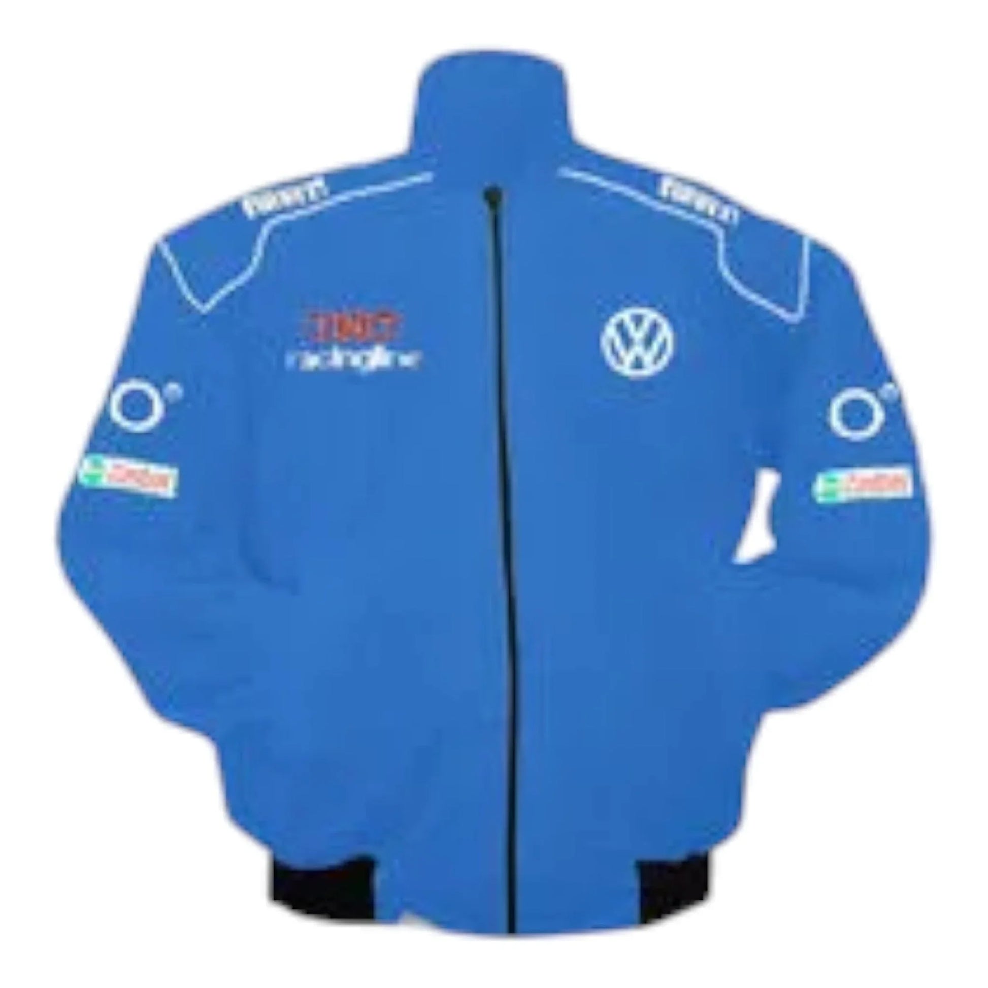VW Volkswagen Racing Jacket Royal Blue - F1 Vintage Racewear