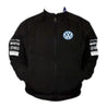 VW Volkswagen SIEMENS Racing Jacket Black - Vintage F1 Racewear