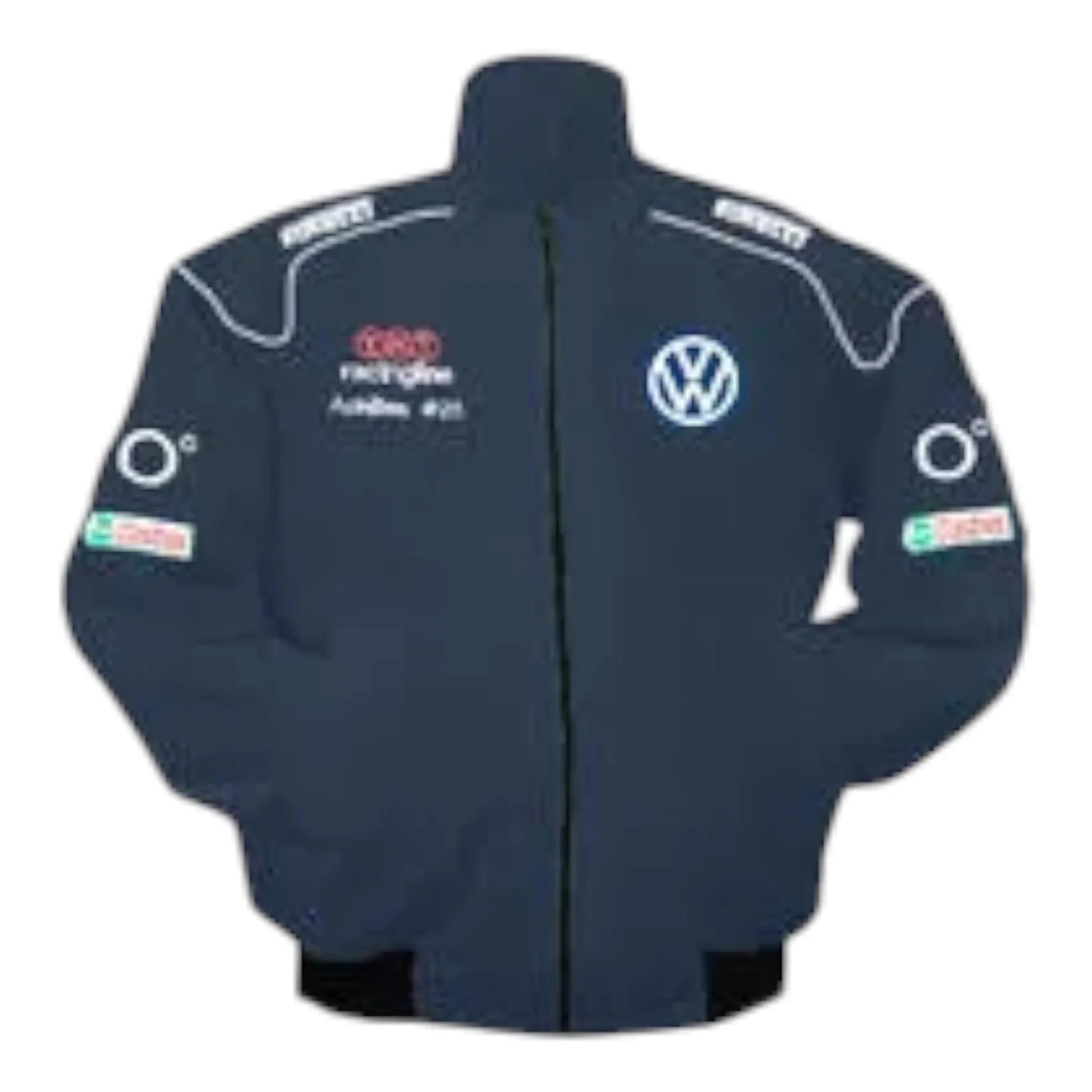 VW Volkswagen TNT Racingline Racing Jacket Dark Blue - F1 Vintage Racewear