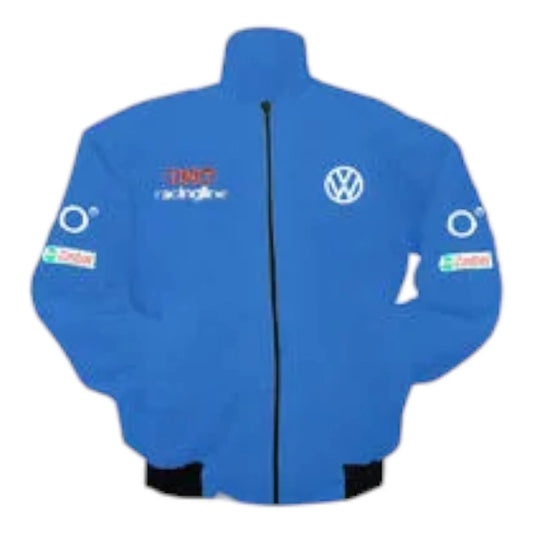 VW Volkswagen TNT Racingline Racing Jacket Royal Blue - F1 Vintage Racewear