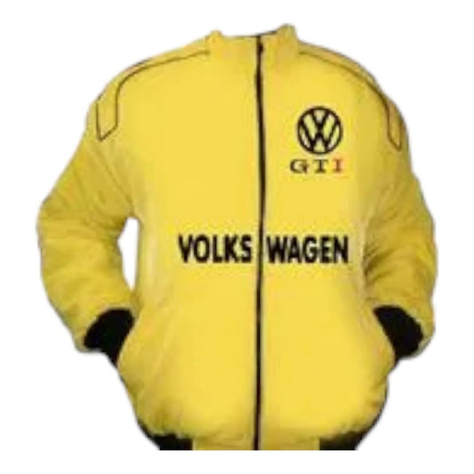 VW Volkswagen GTI Racing Jacket Yellow