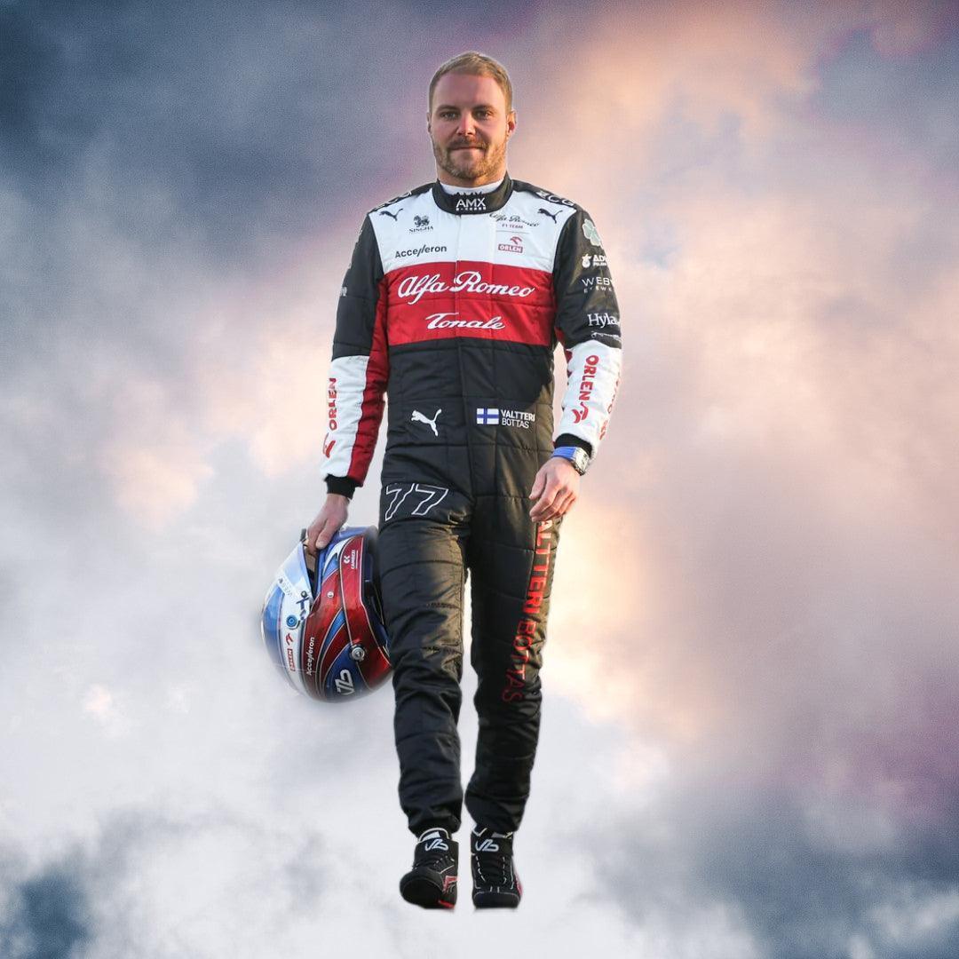 Valtteri Bottas 2022 Alfa Romeo Official Replica Racing Suit New