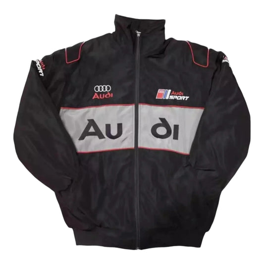 Vintage Audi Racing Bomber Jacket - F1 Vintage Racewear