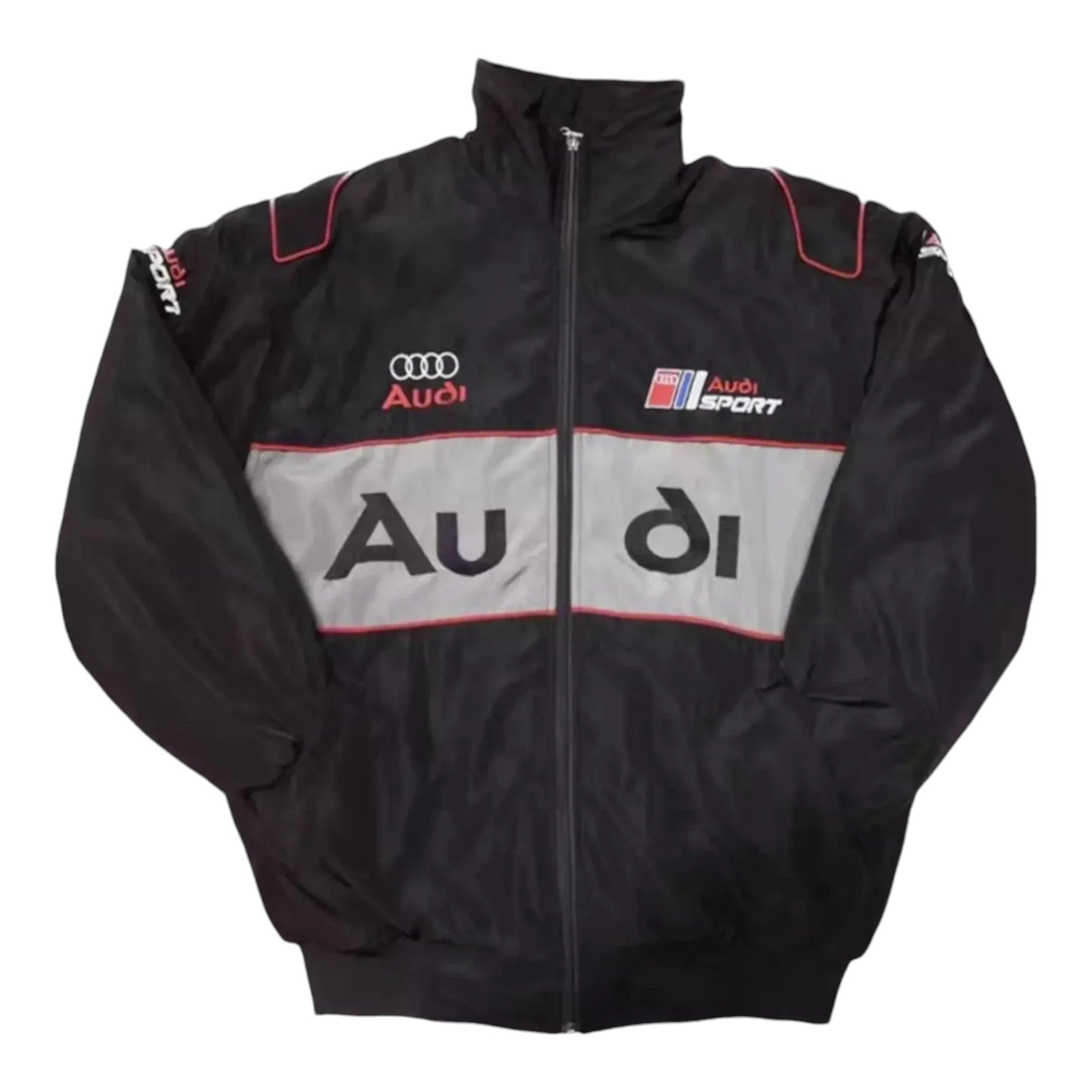 Vintage Audi Racing Bomber Jacket - Vintage F1 Racewear