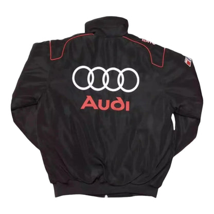 Vintage Audi Racing Bomber Jacket - F1 Vintage Racewear