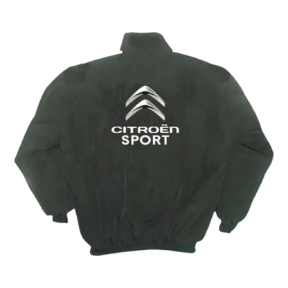 Vintage Citroen F1 Racing Embroidered Bomber Jacket - F1 Vintage Racewear