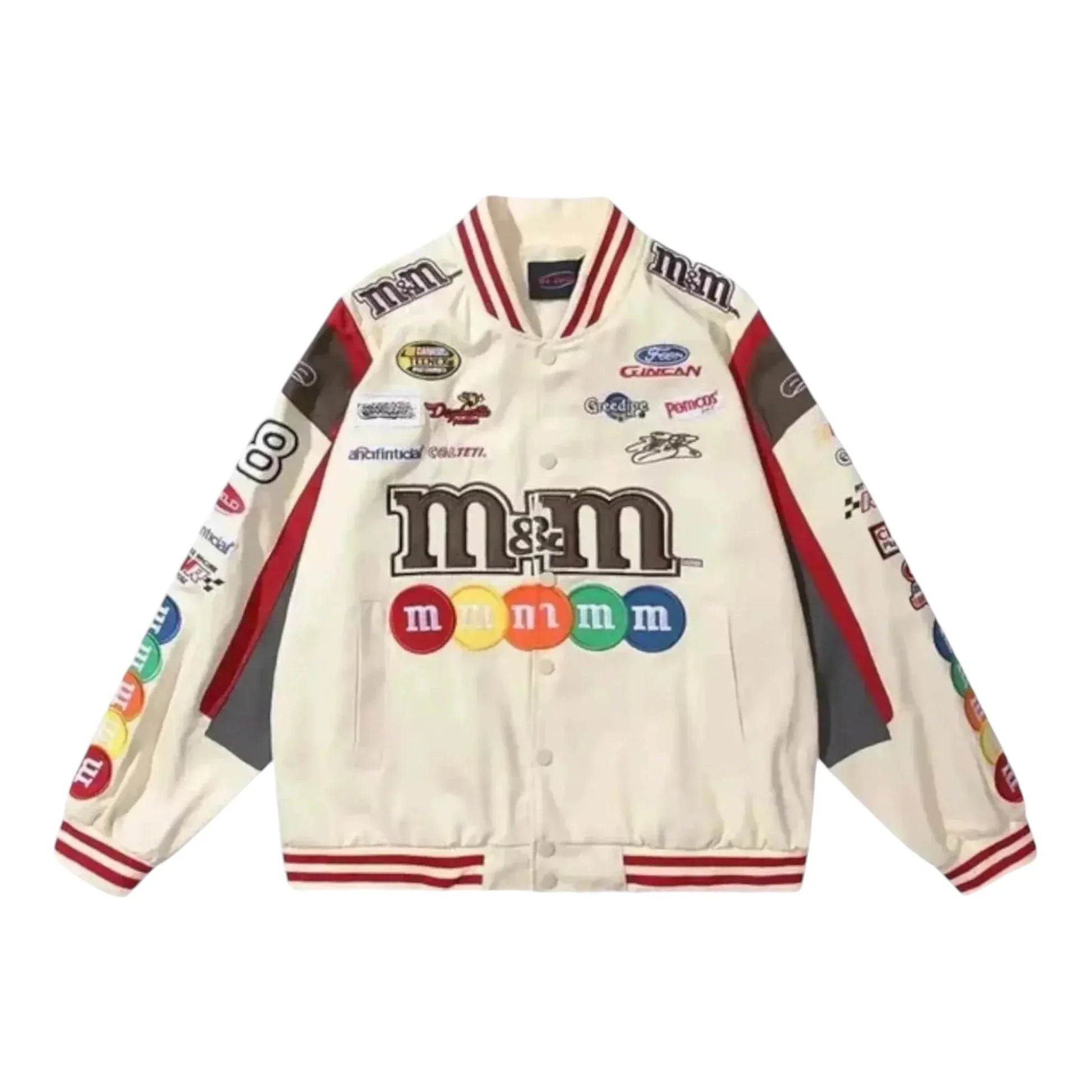 Vintage M&M Racing Embroidered Jacket - F1 Vintage Racewear