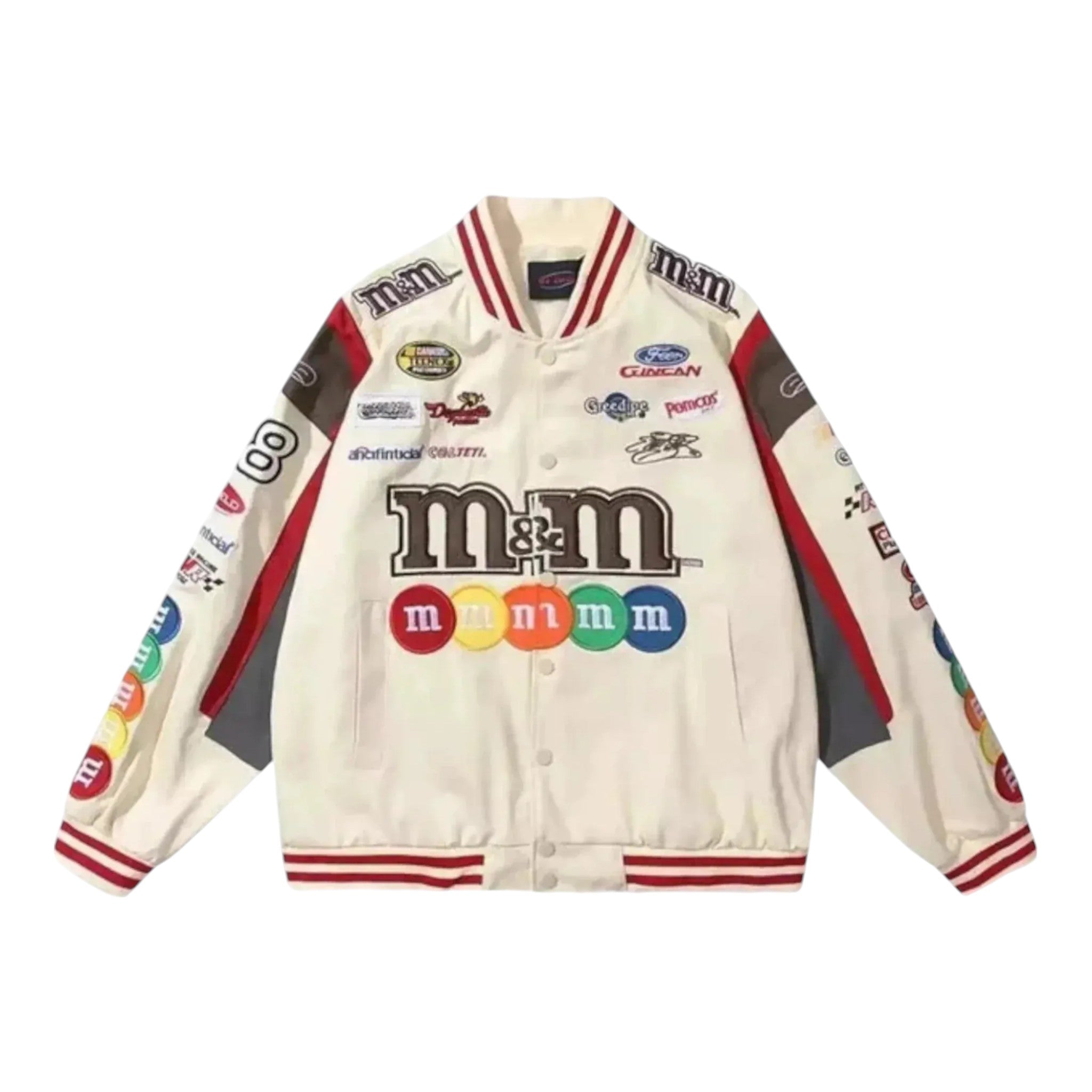 Vintage M&M Racing Embroidered Jacket - Vintage F1 Racewear