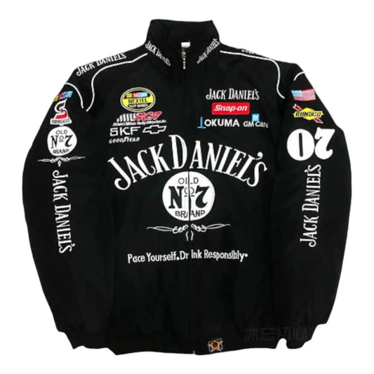 Vintage Nascar Jack Daniels Racing Jacket - F1 Vintage Racewear