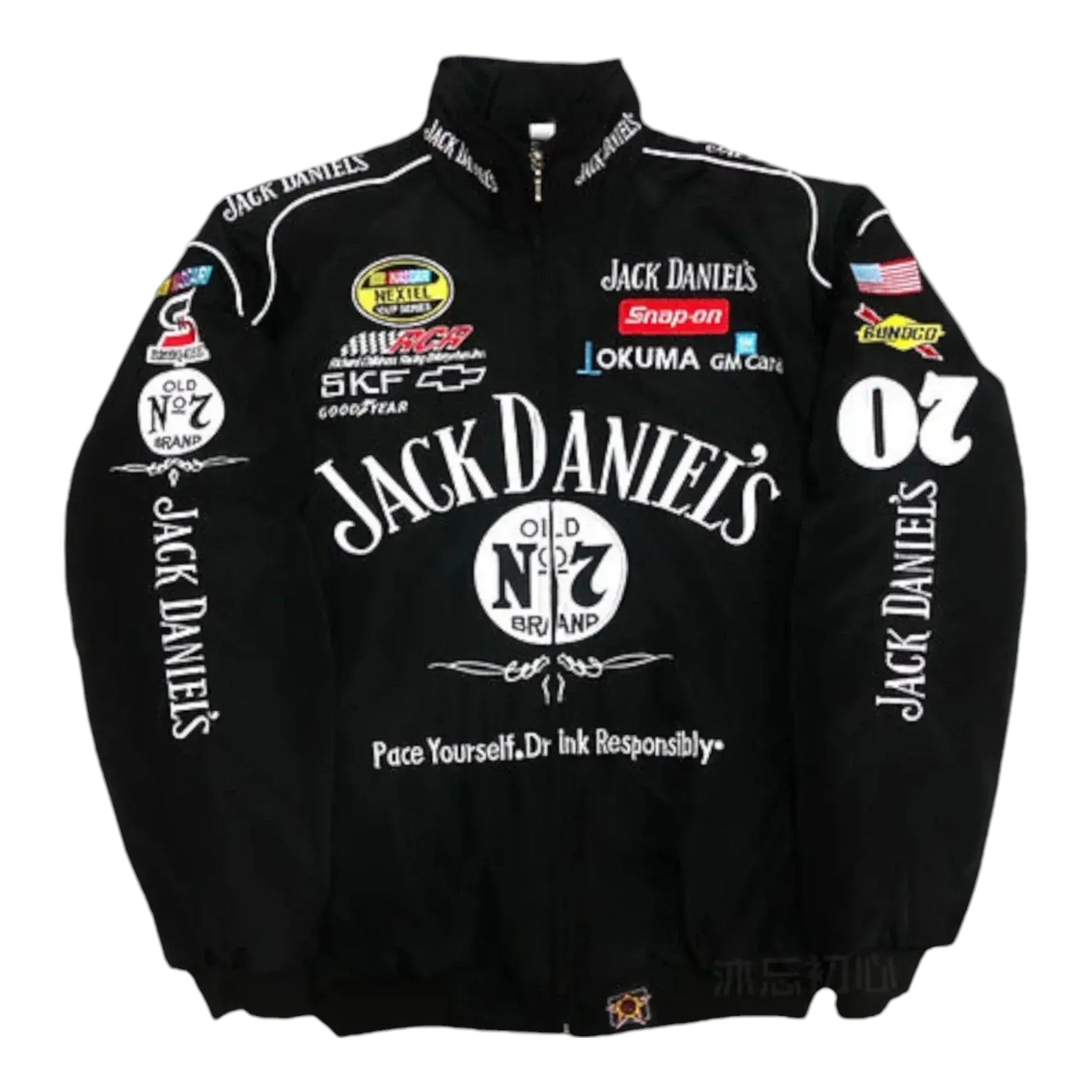 Vintage Nascar Jack Daniels Racing Jacket - Vintage F1 Racewear