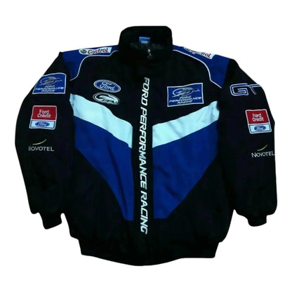 Vintage Racing Ford Performance Bomber Jacket - F1 Vintage Racewear