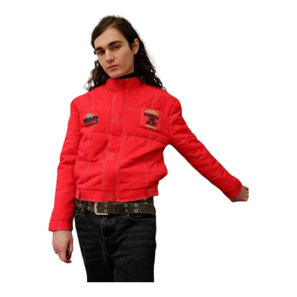 Vintage 80s Parmalat Formula 1 Racing Jacket
