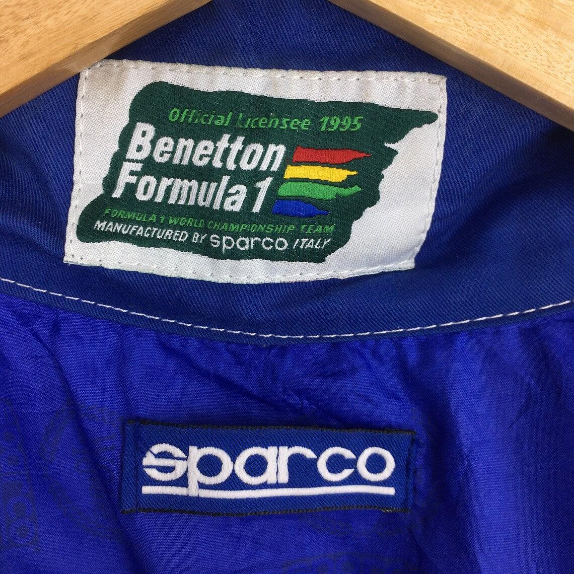 Vintage Benetton Bitburger Formula 1 Embroidery