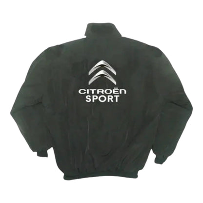 Vintage Citroen F1 Racing Embroidered Bomber Jacket