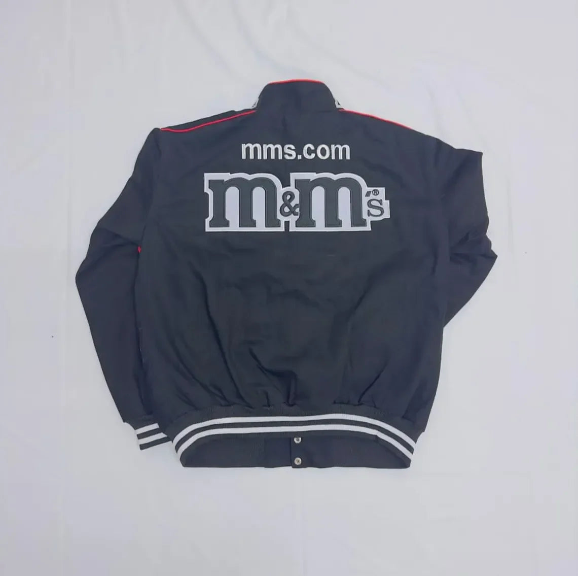 Vintage F1 Adult Racing Jacket MNMS Jacket Padded EMBROIDERED Drill Quality