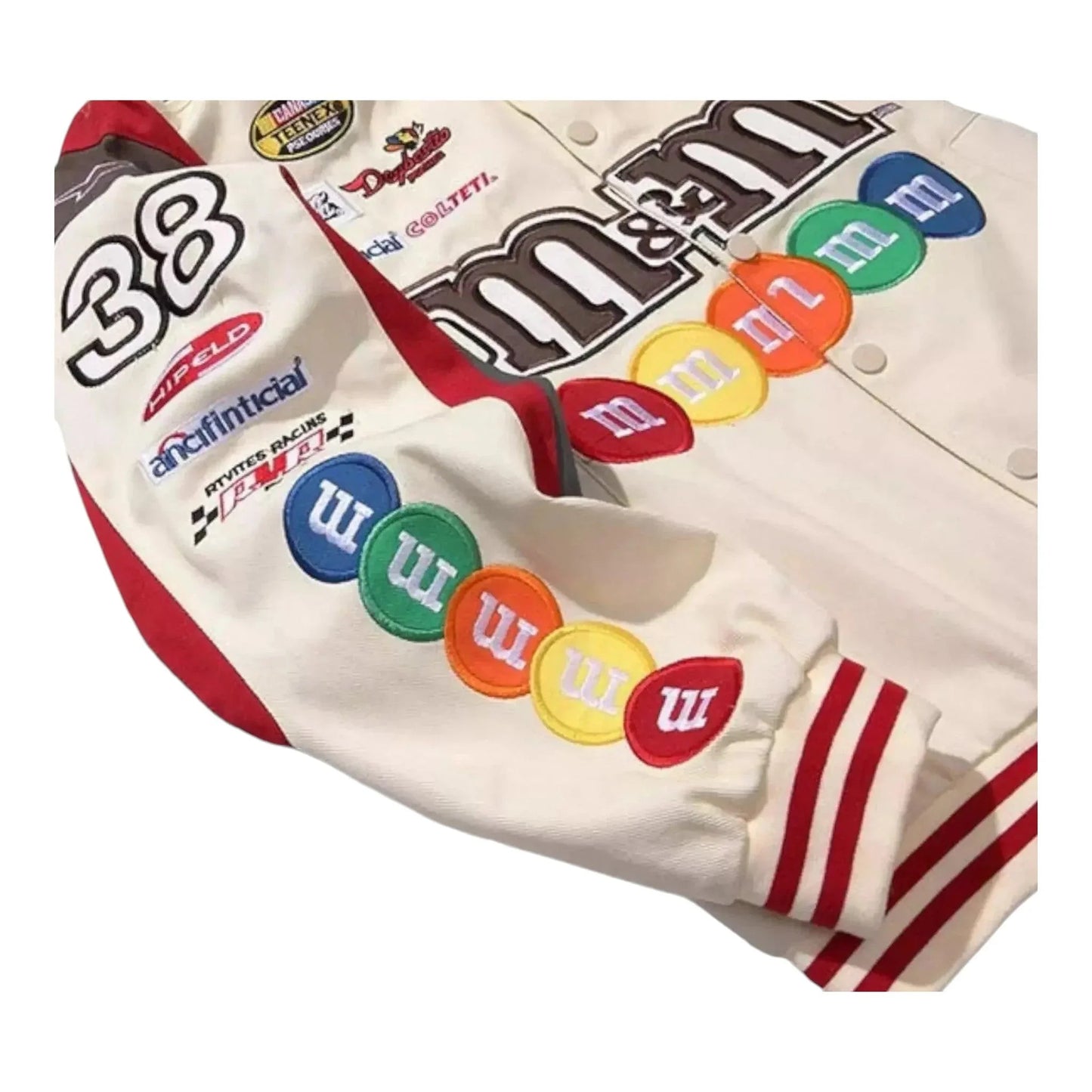 Vintage M&M Racing Embroidered Jacket