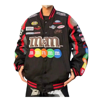 Vintage M&M Racing Embroidered Jacket