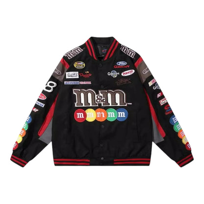 Vintage M&M Racing Embroidered Jacket