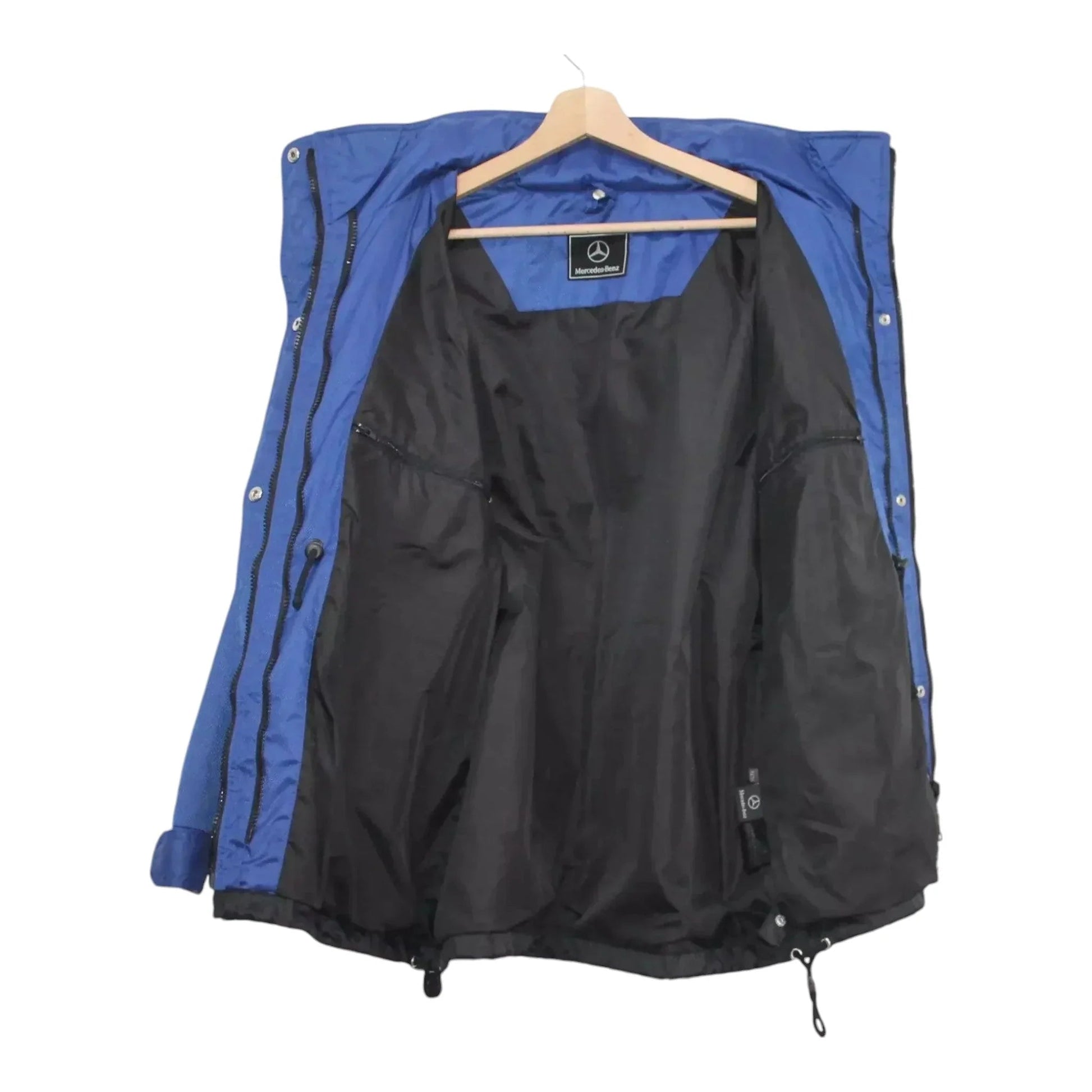 Vintage Mercedes Benz F1 Waterproof Hooded Jacket