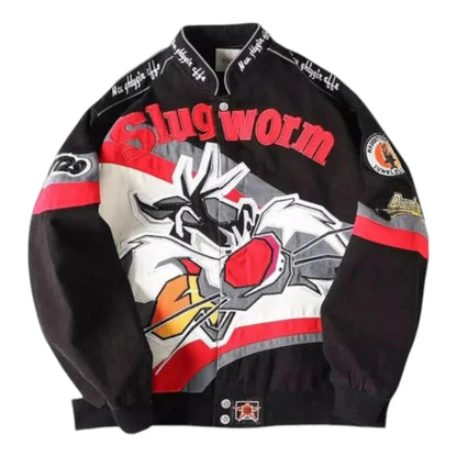 Vintage Slugworm Racing Thicken Jacket