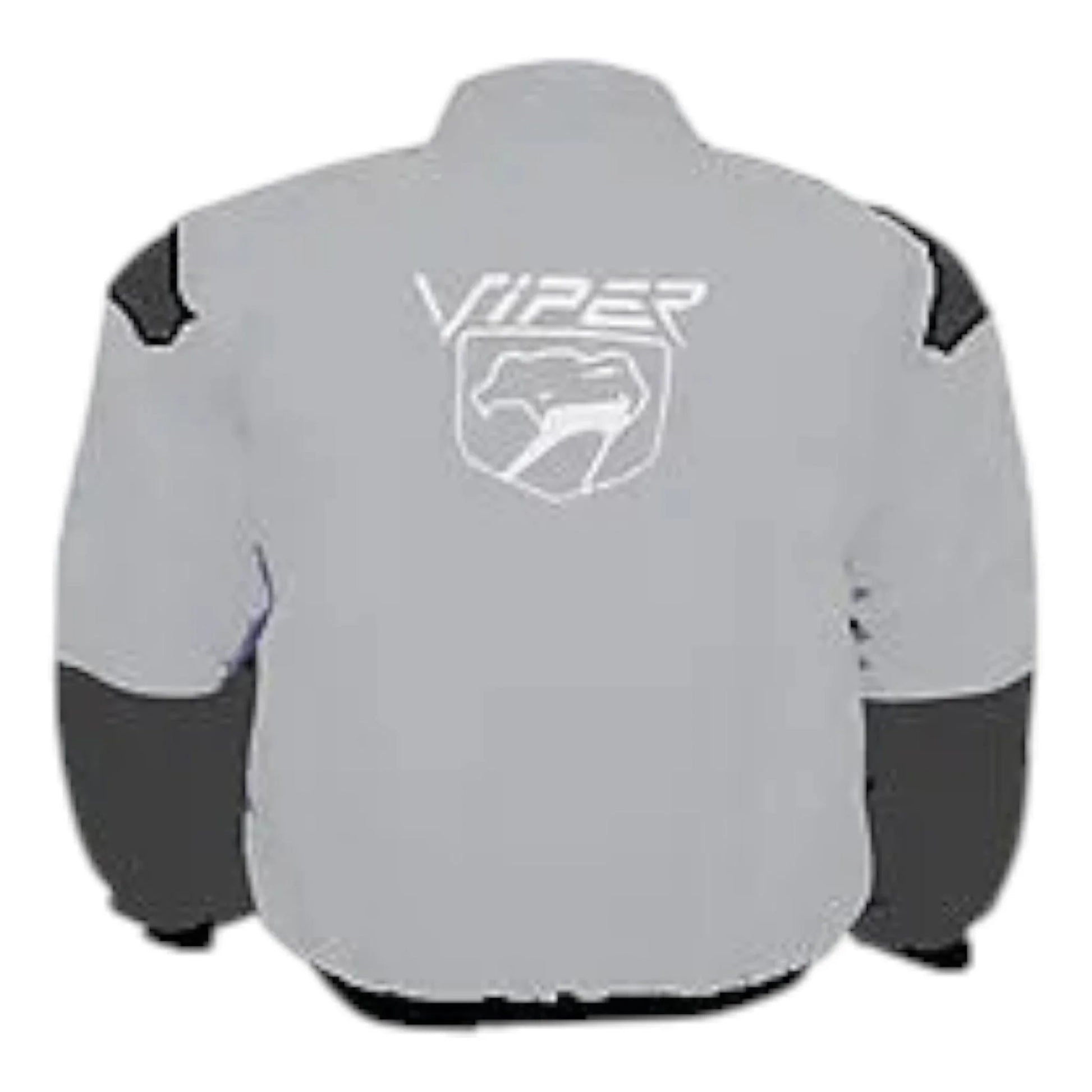 Viper Fangs Racing Jacket Light Gray and Dark Gray - F1 Vintage Racewear