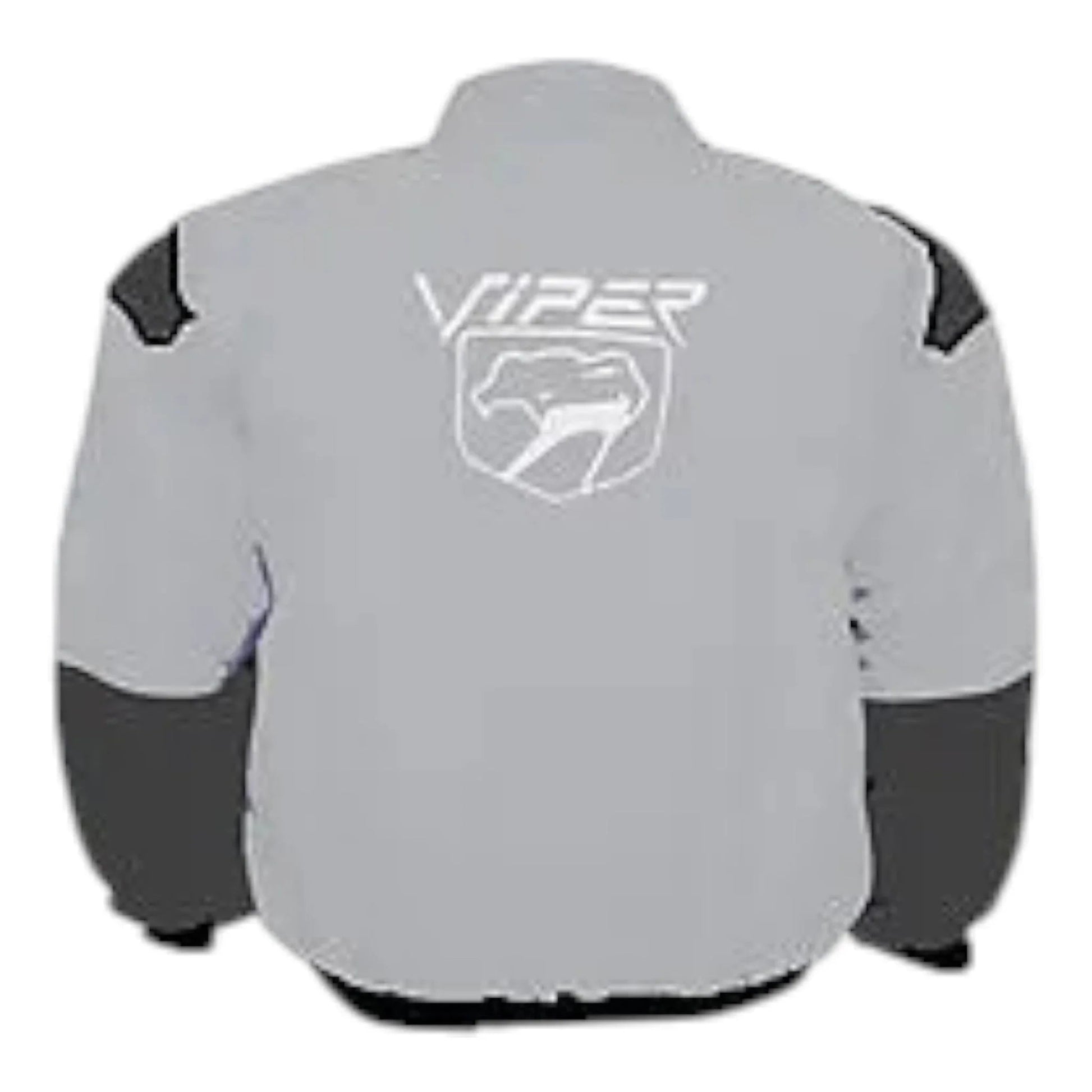 Viper Fangs Racing Jacket Light Gray and Dark Gray