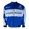VW Volkswagen Racing Jacket Blue and White - Vintage F1 Racewear