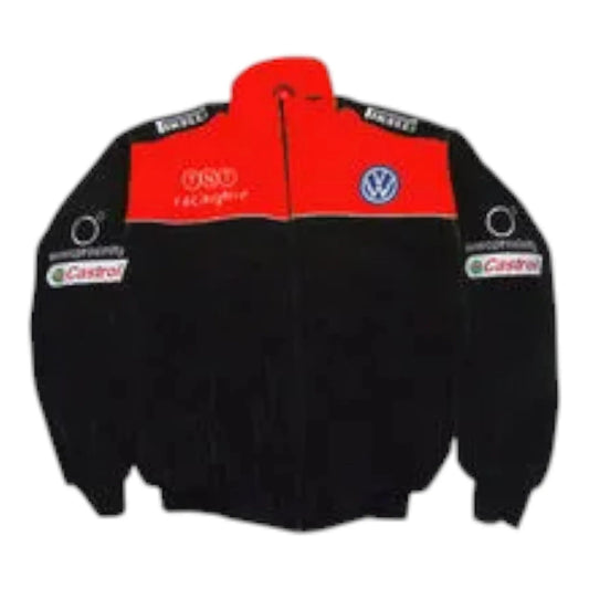 Volkswagen Black & Red Racing Jacket