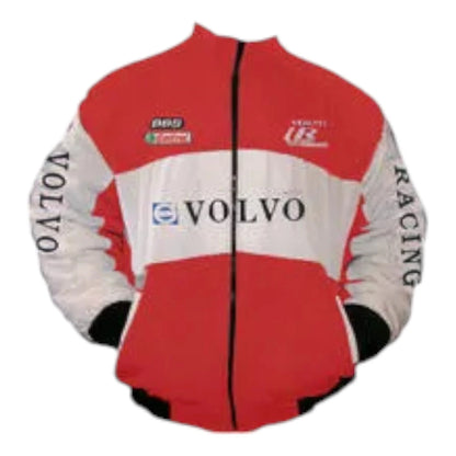 Volvo Racing Jacket Red, White - F1 Vintage Racewear